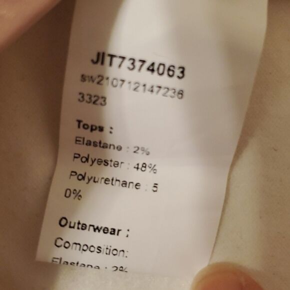 Shein pink metallic halter style crop top size Large - Picture 9 of 10